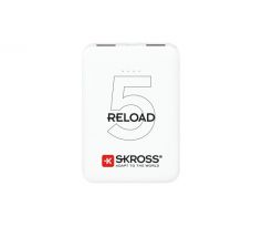 SKROSS Powerbank 5000 mAh s USB káblom, dva výstupy