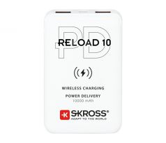 SKROSS Powerbank 10000mAh s bezdrôtovým nabíjaním, dva výstupy