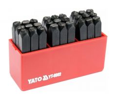 Písmenkové razítka 6 mm 27 ks