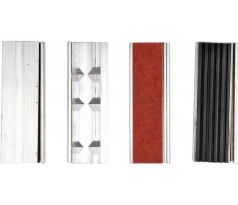 Sada upínacích svoriek 8 kusov (4 páry) 100 mm YATO