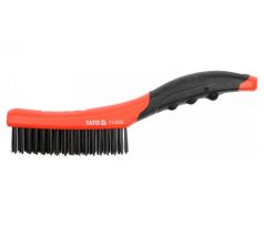 Oceľová kefa ručná 260 mm