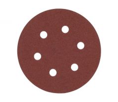 GERMAFLEX Brúsny kotúč so suchým zipsom 150 mm / P40 so 6 otvormi