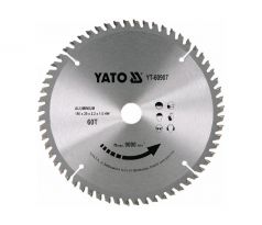 Pilový kotúč na hliník 180 x 20 x 1,5 mm / 60T YATO