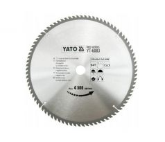 Pilový kotúč na drevo 350 x 30 x 2,5 mm / 84T YATO