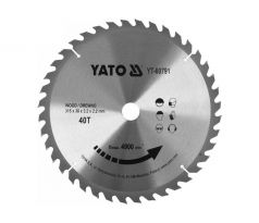 Pilový kotúč na drevo 315 x 30 x 3,2 mm / 40T YATO