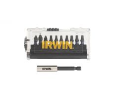 IRWIN Impact Pro Sada bitov Bit 10 kusov 25 mm (2 x PZ1, 5 x PZ2, 3 x PZ3) + držiak bitov