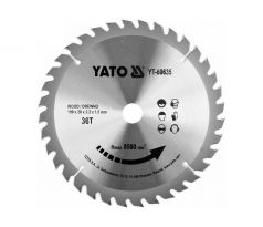 Pilový kotúč na drevo 190 x 20 x 1,5 mm / 36T YATO