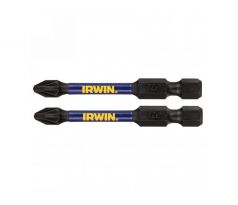 Bitový hrot PZ2 x 57 mm (2 ks/ks) IMPACT PRO IRWIN