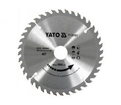 Pilový kotúč na drevo 190 x 30 x 3,2 mm / 40T YATO