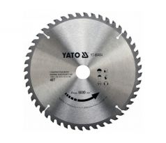 Pilový kotúč na drevo 250 x 30 x 1,8 mm / 48T YATO
