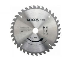 Pilový kotúč na drevo 180 x 20 x 1,8 mm / 36T YATO