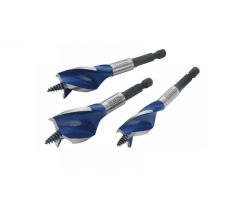 IRWIN Sada vrtákov do dreva 3-dielny bit Blue Groove 6x