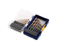 IRWIN Sada skrutkových vrtákov 15-dielna HSS PRO cylindrická (1,5-10 mm)