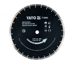 Diamantový rezný kotúč 400 x 3,6 x 10,0 x 25,4 mm segmentovaný YATO
