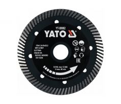 YATO Diamantový rezací kotúč 125 x 1,3 x 10 x 22,2 mm turbo