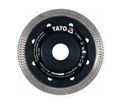 Diamantový rezný kotúč 115 x 1,6 x 10 x 22,2 mm nepretržitý YATO