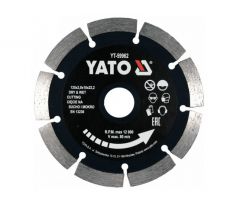 Diamantový rezný kotúč 125 x 2,0 x 10 x 22,2 mm segmentovaný YATO