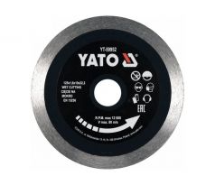 Diamantový rezný kotúč 125 x 1,6 x 10 x 22,2 mm nepretržitý YATO