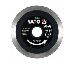 Diamantový rezný kotúč 115 x 1,6 x 10 x 22,2 mm nepretržitý YATO