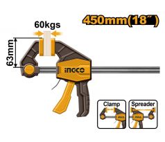 INGCO Otočný zverák 100 mm