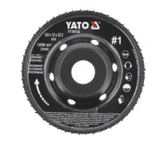 YATO Hrúbka brúsneho kotúča #1 120 x 22,2 mm