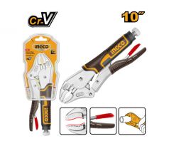INGCO Zahnuté samosvorné kliešte 250 mm CrV