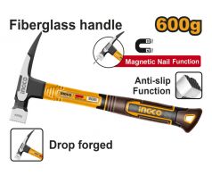 INGCO Tesárske kladivo 600 g so skleneným vláknom a magnetom