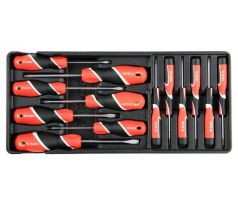 Sada skrutkovačov 13 kusov S2 (vložka do zásuvky) YATO