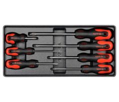 Sada skrutkovačov 7 kusov CrMo PH (vložka do zásuvky) YATO