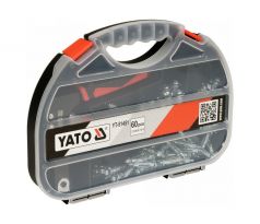 Molly kliešte na duté rozperné skrutky + 60 skrutiek YATO