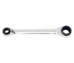 Hviezdicový račňový kľúč 10-13 mm x 17-19 mm / 200 mm 72T CrV YATO