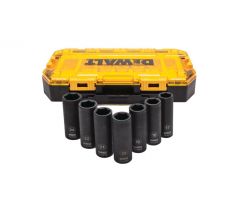 7-dielna súprava hlbokých metrických nástrčkových kľúčov 1/2“ v puzdre Toughbox