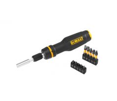 DEWALT račňový skrutkovač so sadou bitov