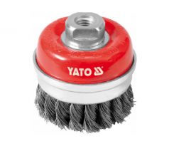 Drôtená kefa čelná M14 x 75 mm INOX