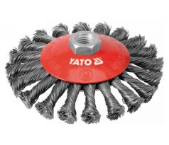 Drôtená kefa bočná M14 x 125 mm INOX