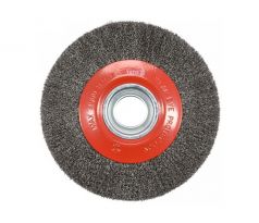 Okrúhla kefa 200 x 32 mm so zužujúcimi sa krúžkami inox YATO