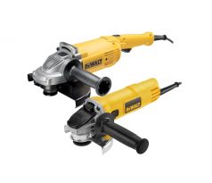DEWALT Sada uhlových brúsok 125 mm / 900 W DWE4157 + 230 mm / 2200 W DWE492