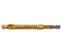 Frézovací vrták do kovu 9,0 x 102 mm držiak vrtáka HSS-TiN YATO