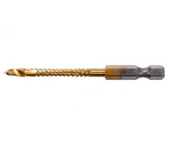 Frézovací vrták do kovu 4,0 x 78 mm HSS-TiN YATO