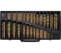 Súprava skrutkovacích vrtákov 190 kusov 1-13 mm HSS-TiN YATO