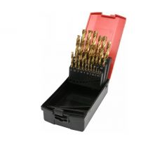 Sada vrtákov na kov HSS-TiN 25ks 1-13mm