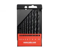 Sada vrtákov na kov 10 ks