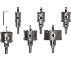YATO sada vykružovacích píl 6 ks 22-65 mm TCT