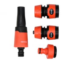 YATO Súprava postrekovačov 4-dielna 1/2"-3/4"