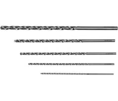 YATO sada dlhých špirálových vrtákov 5 ks 3-8 mm HSS