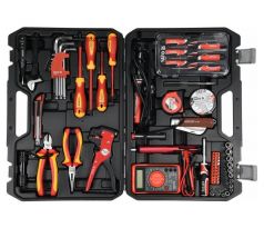 Izolovaná sada náradia pre elektrikárov 68 kusov 1/4" 1000 V CrV YATO
