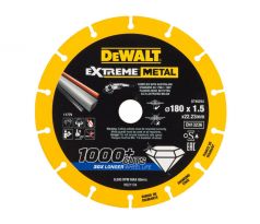 DEWALT EXTREME METAL Diamantový rezací kotúc na kov 180 x 1,5 x 22,2 mm (metal/alu/nehrdzaviaca oceľ)