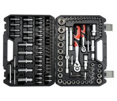 Gola sada 1/2”, 1/4” + príslušenstvo 108 ks