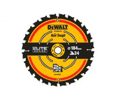 Pílový kotúč DEWALT EXTREME 184 x 16 x 1,65 mm / 24T