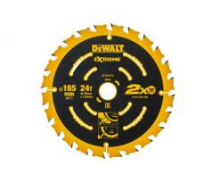 Pílový kotúč DEWALT EXTREME 165 x 20 x 1,65 mm / 24T